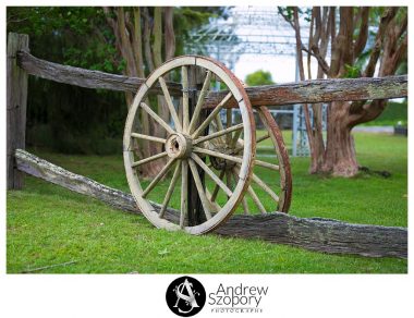 wagon wheel at Mulgoa valley receptions