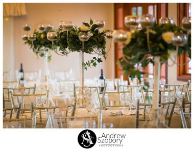 Reception detail of room at Mulgoa Valley Receptions table settings